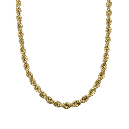 9ct Gold 20" Rope Chain