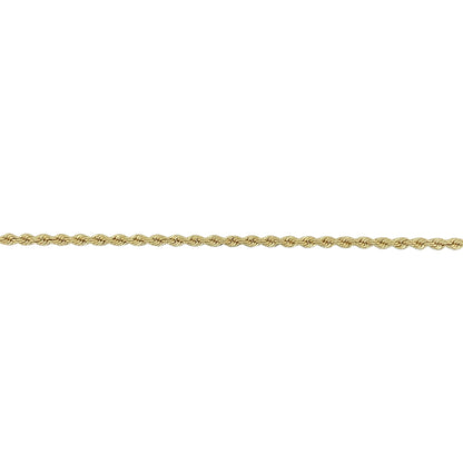 9ct Gold 20" Rope Chain
