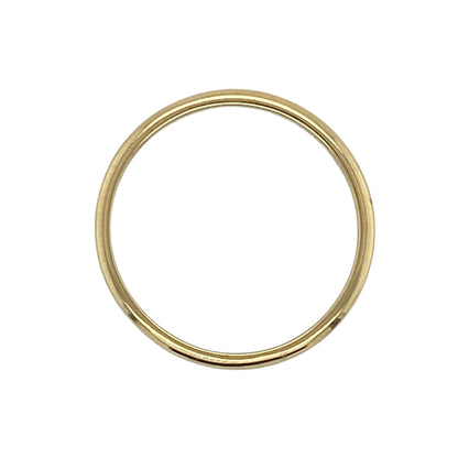 18ct Gold Clogau Cariad 2mm Wedding Band Ring