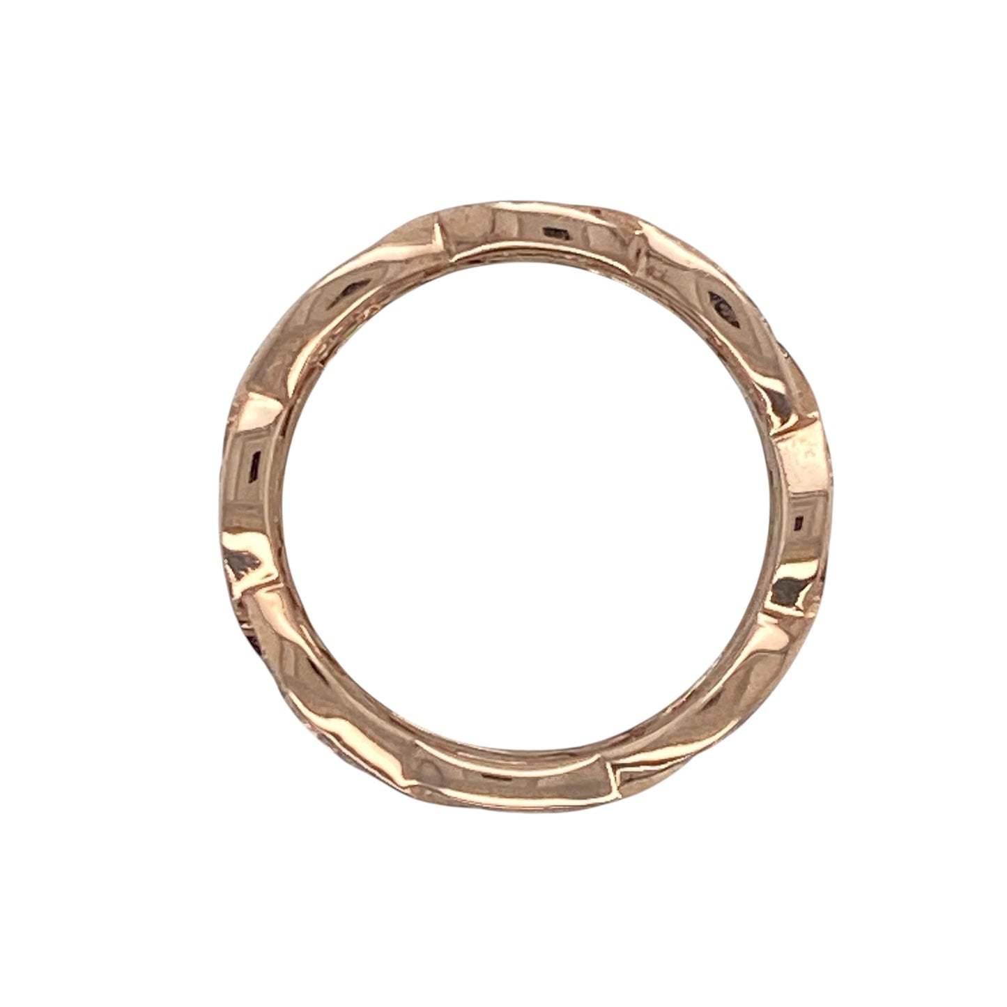 9ct Gold & Diamond Clogau Open Celtic Knot Band Ring
