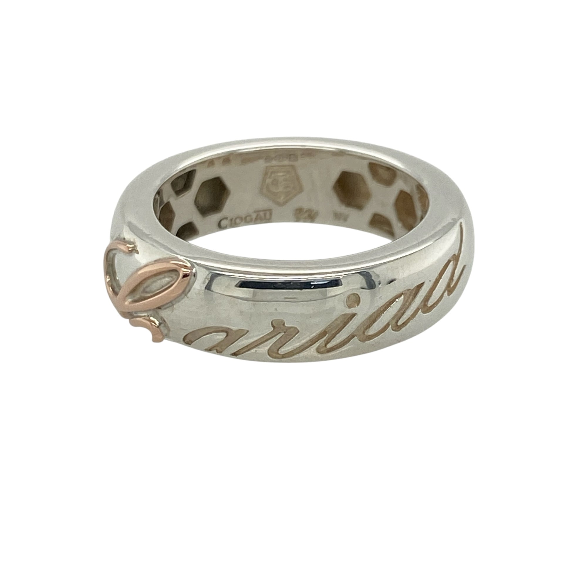 925 Silver Clogau Cariad Band Ring