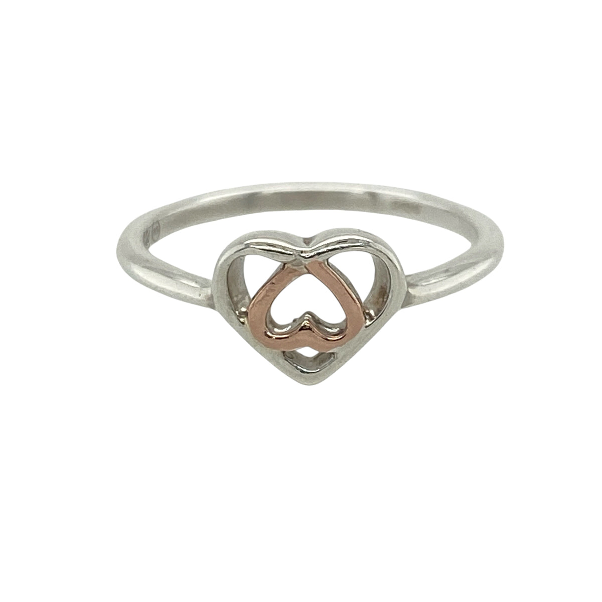 925 Silver Clogau Heart Ring