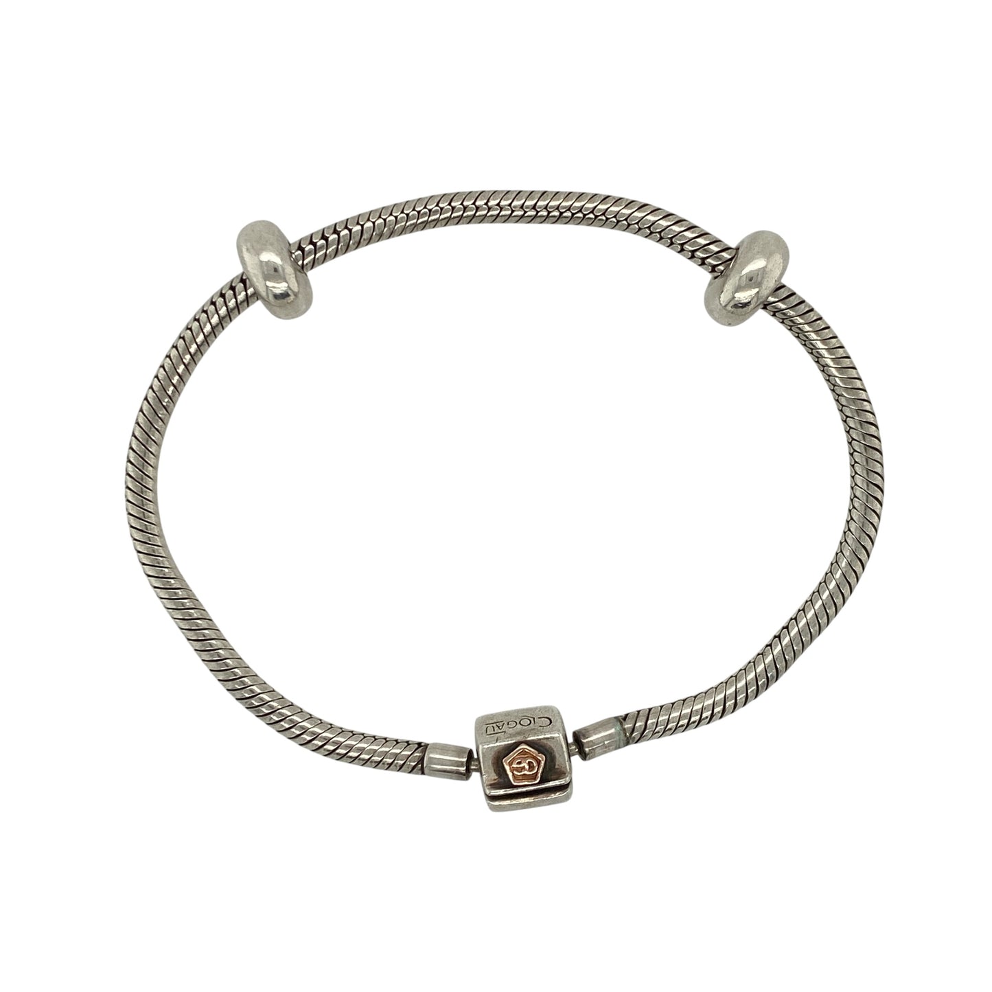 925 Silver 7" Clogau Charm Bracelet