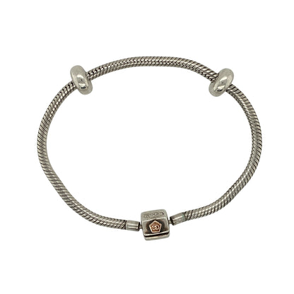 925 Silver 7" Clogau Charm Bracelet