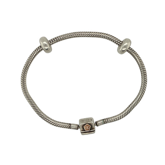 925 Silver 7" Clogau Charm Bracelet