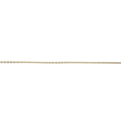 9ct Gold 7" Faceted Belcher Bracelet