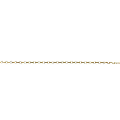 9ct Gold 24" Faceted Belcher Chain