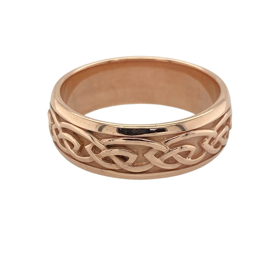 9ct Gold Clogau Annwyl Celtic Knot Band Ring