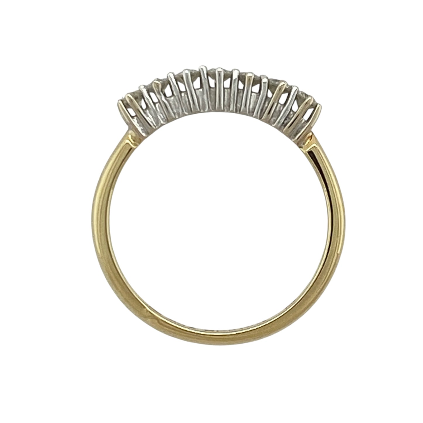 18ct Gold & Diamond Band Ring