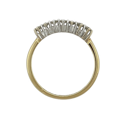 18ct Gold & Diamond Band Ring