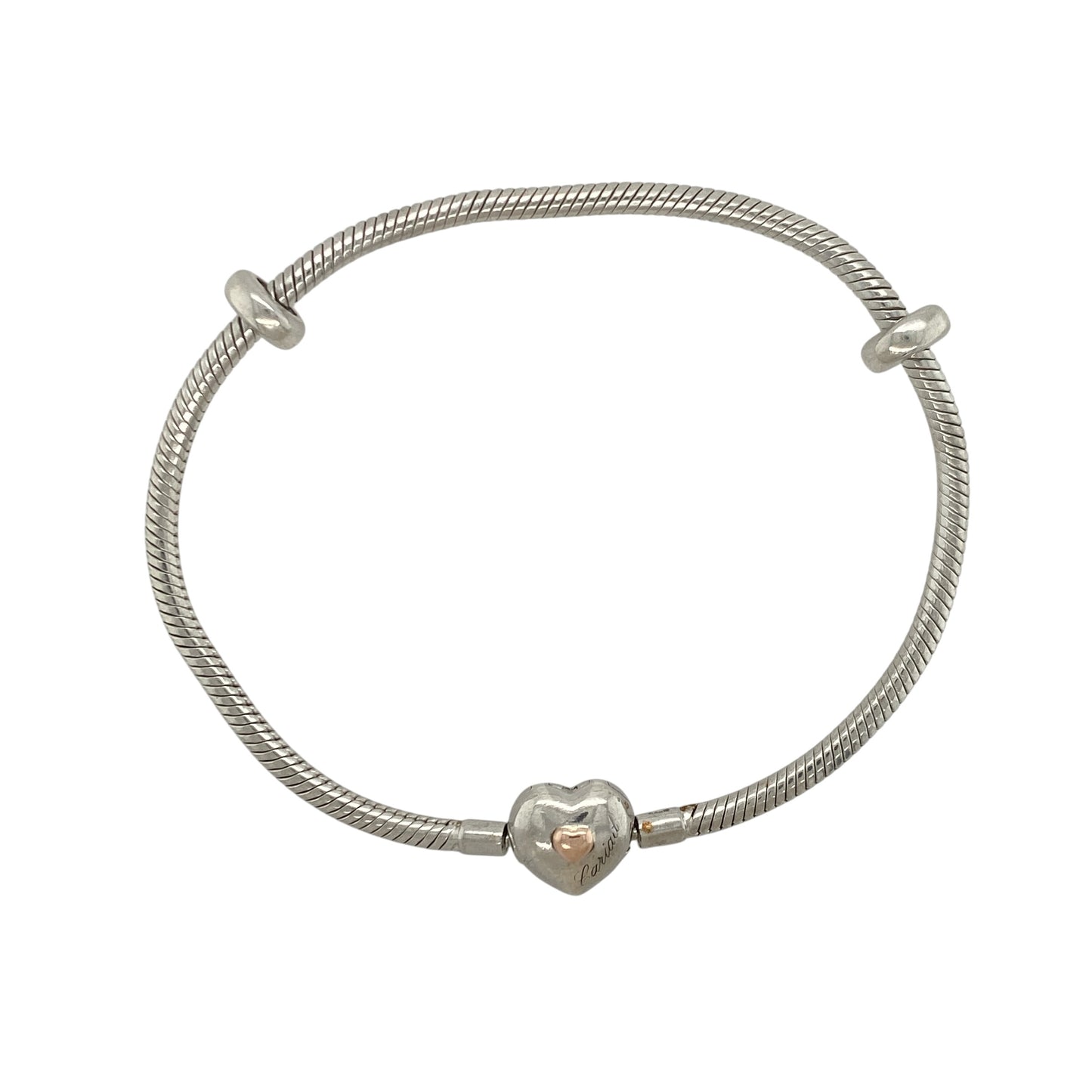 925 Silver Clogau 8" Charm Bracelet
