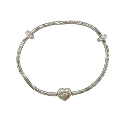 925 Silver Clogau 8" Charm Bracelet