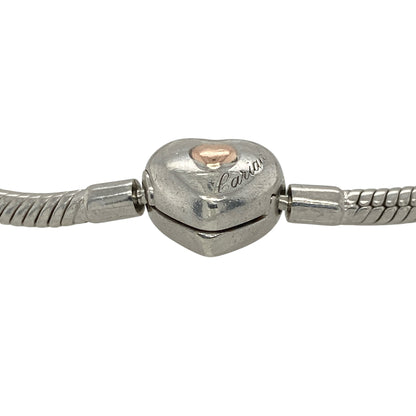 925 Silver Clogau 8" Charm Bracelet