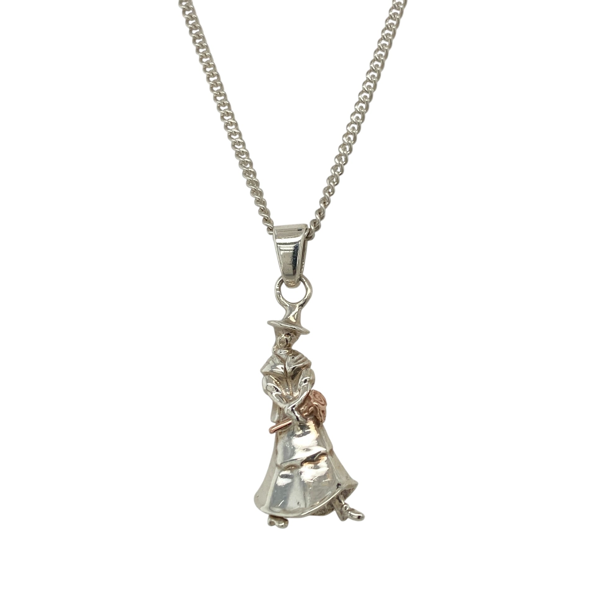 925 Silver Clogau Welsh Lady 18" Necklace