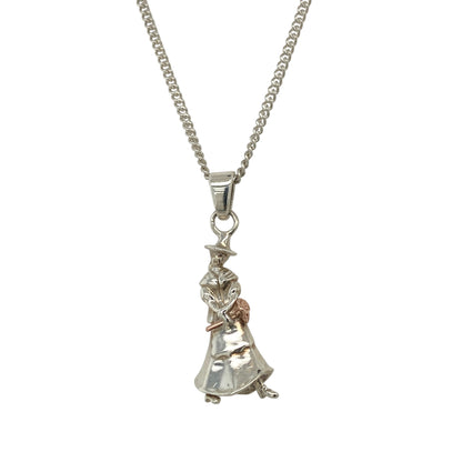 925 Silver Clogau Welsh Lady 18" Necklace