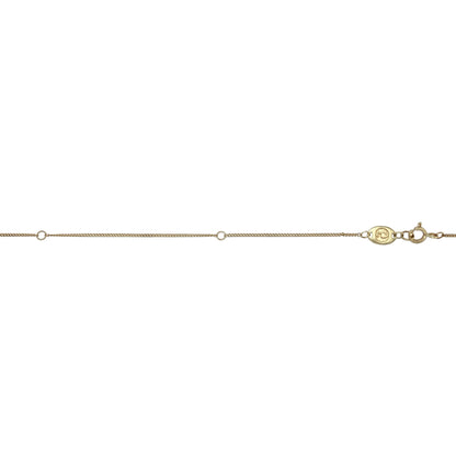 9ct Gold Clogau Heart Locket Fairy 18" - 22" Necklace