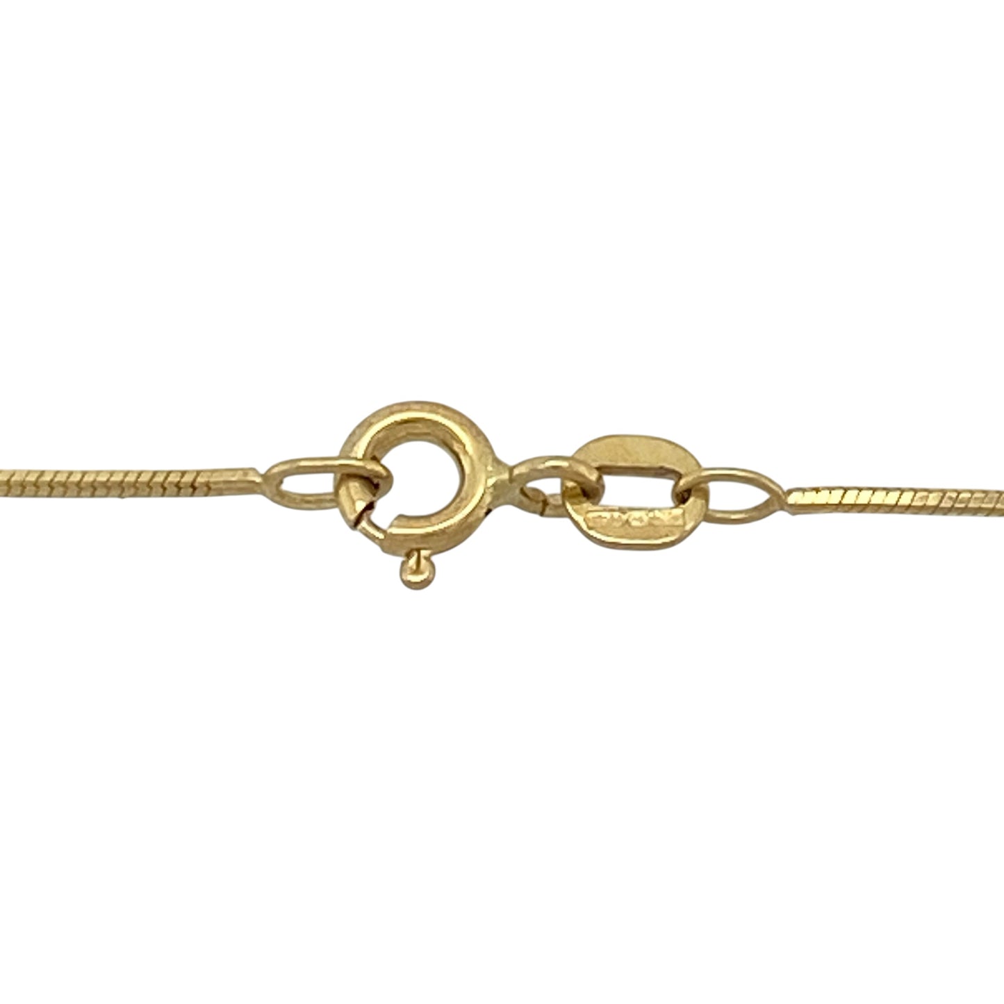 18ct Gold & Diamond Heart 16" Necklace