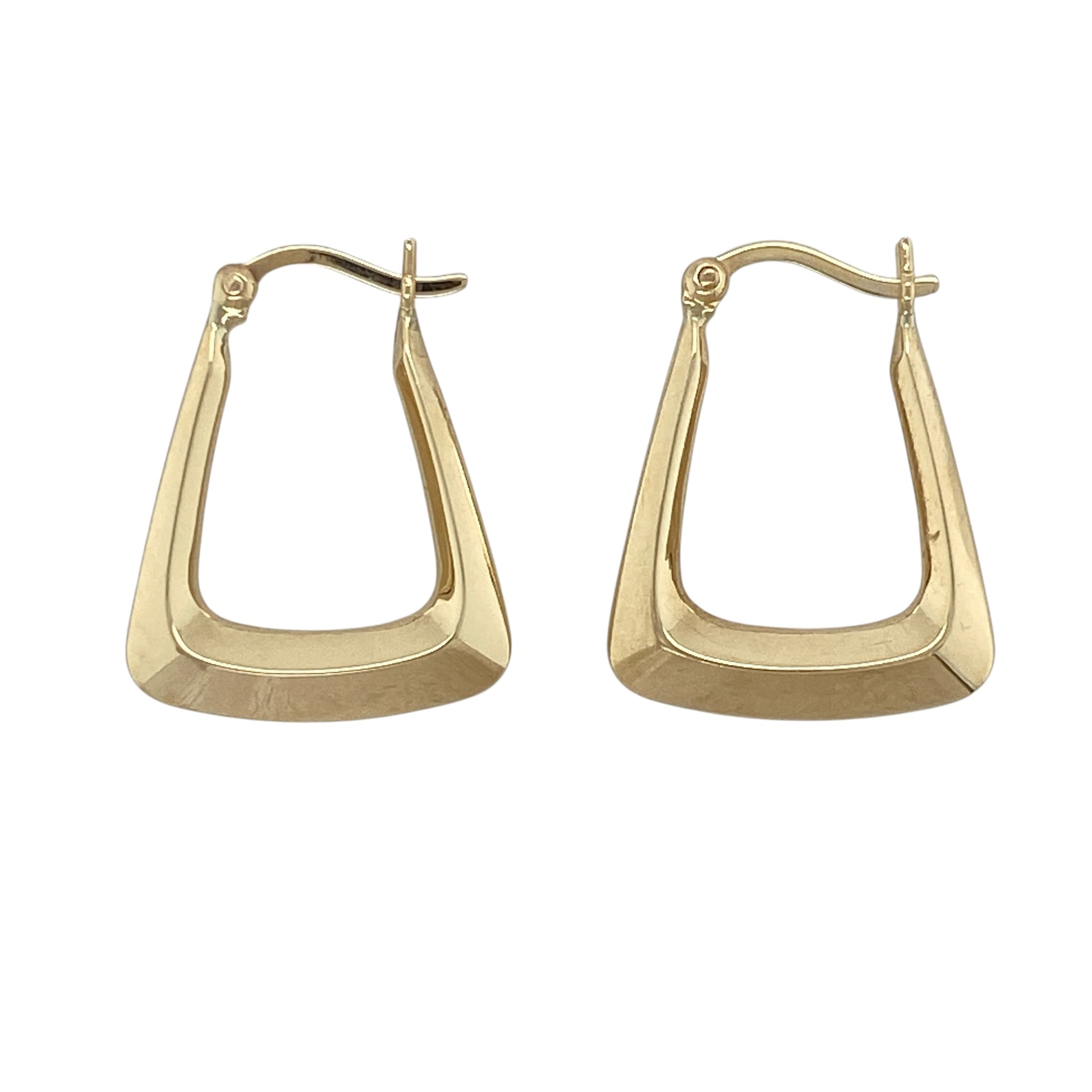 9ct Gold Handbag Creole Earrings