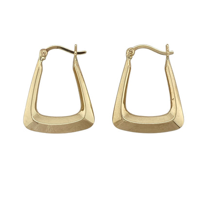 9ct Gold Handbag Creole Earrings