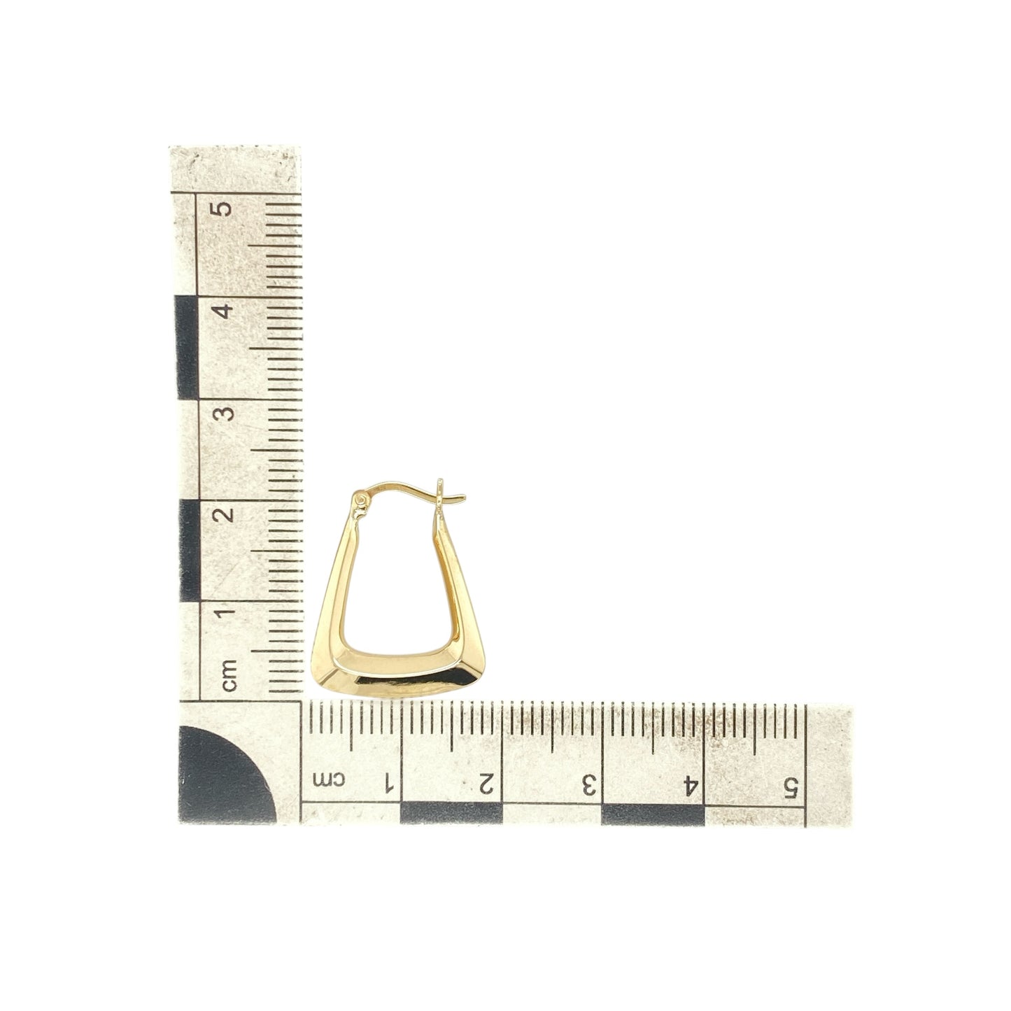 9ct Gold Handbag Creole Earrings