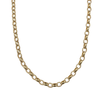 9ct Gold 22" Belcher Chain
