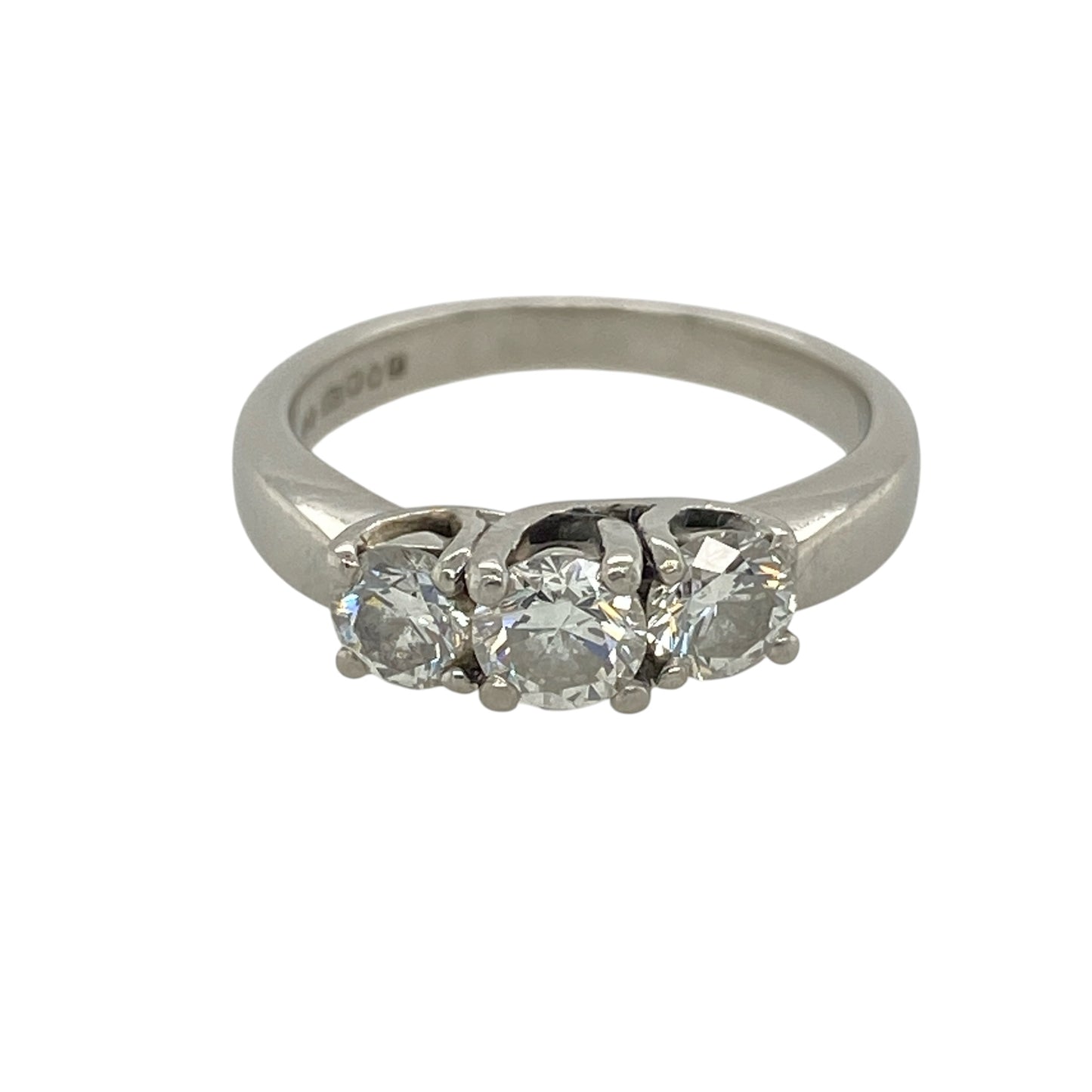 Platinum & Diamond Trilogy Ring