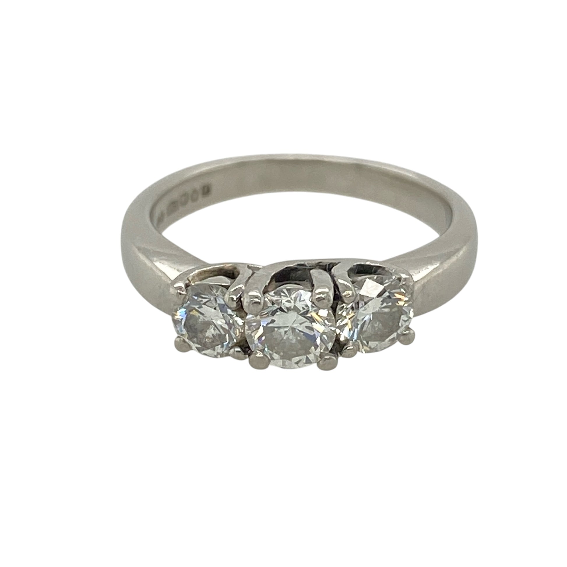 Platinum & Diamond Trilogy Ring