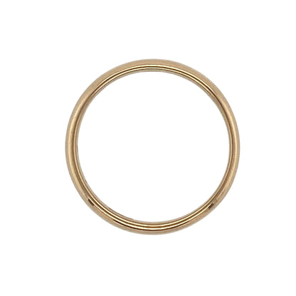 18ct Gold Clogau Cariad 4mm Wedding Band Ring
