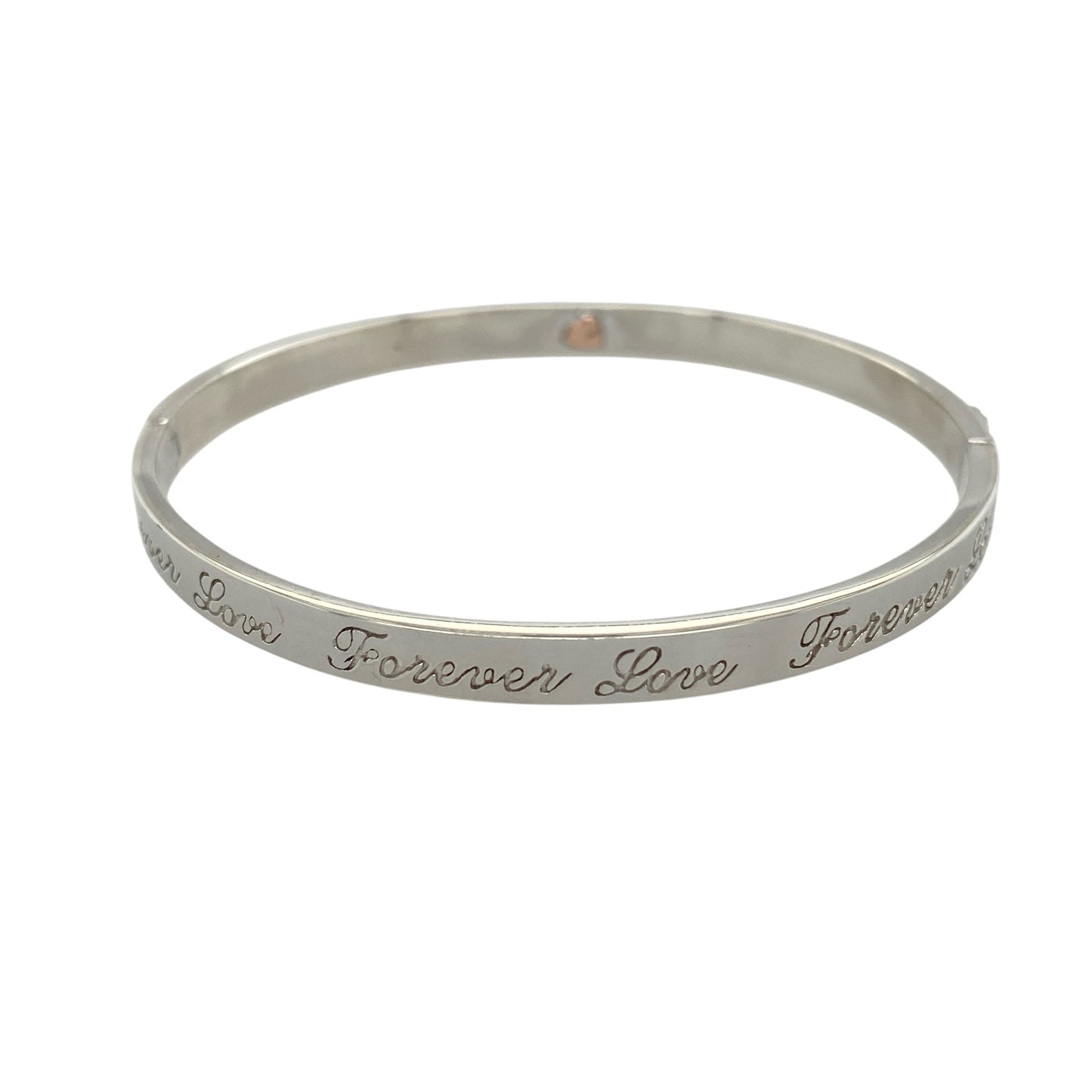 925 Silver Clogau 'Forever Love' Bangle