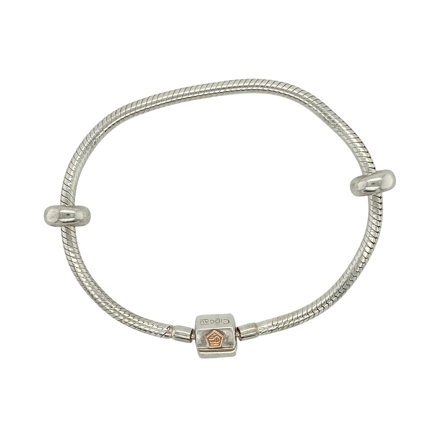 925 Silver 7" Clogau Charm Bracelet