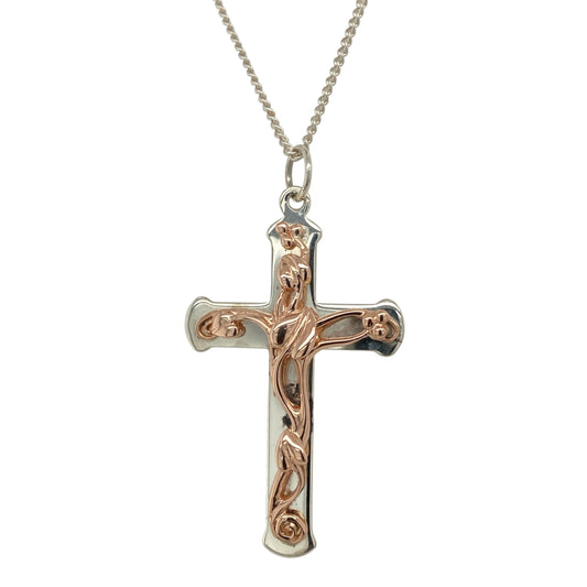 925 Silver Clogau Tree of Life Cross 18" Necklace