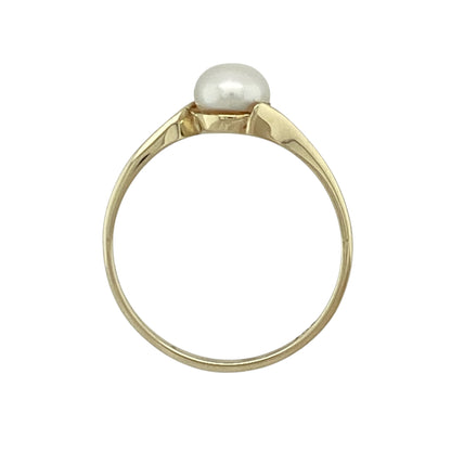 9ct Gold & Pearl Ring