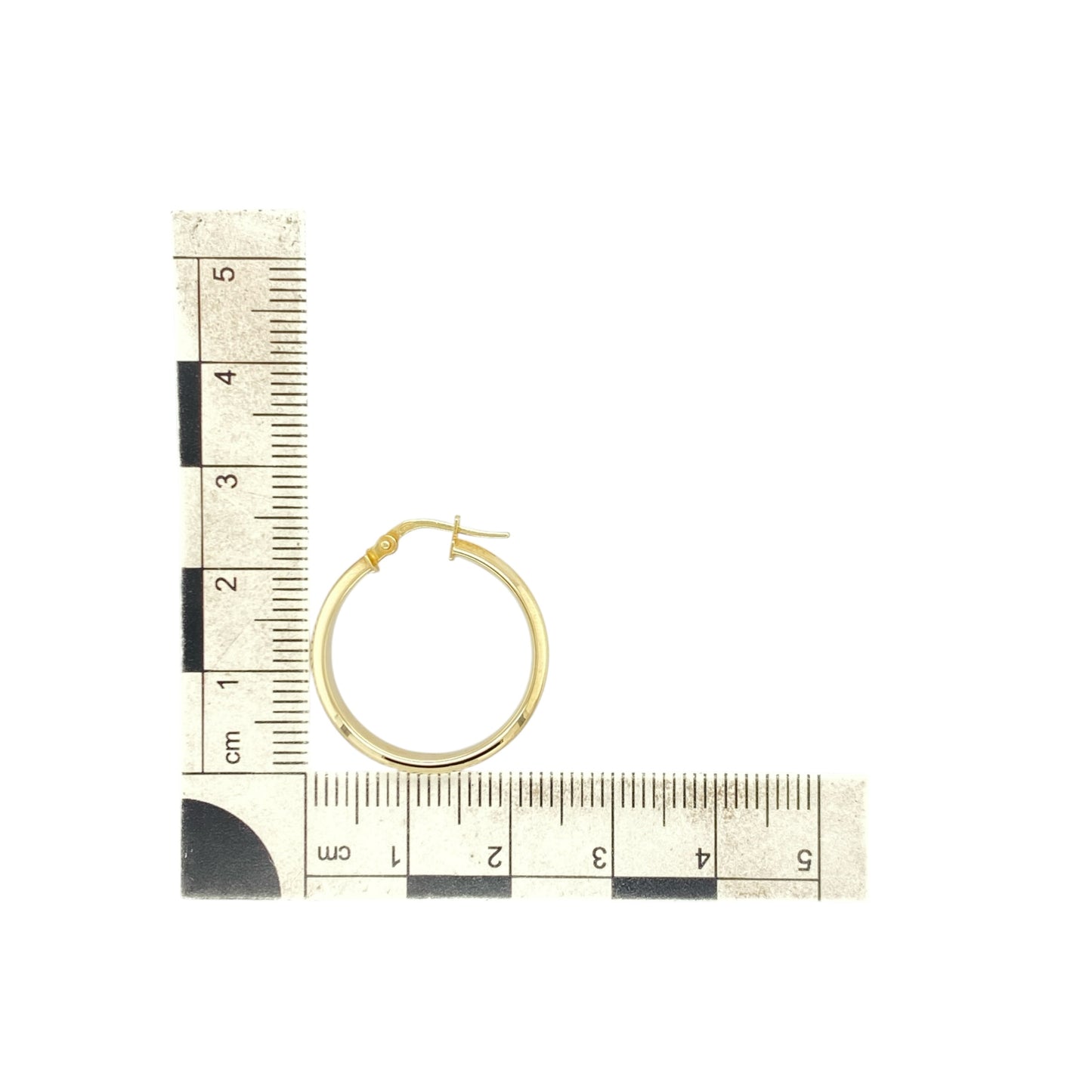 9ct Gold Hoop Creole Earrings