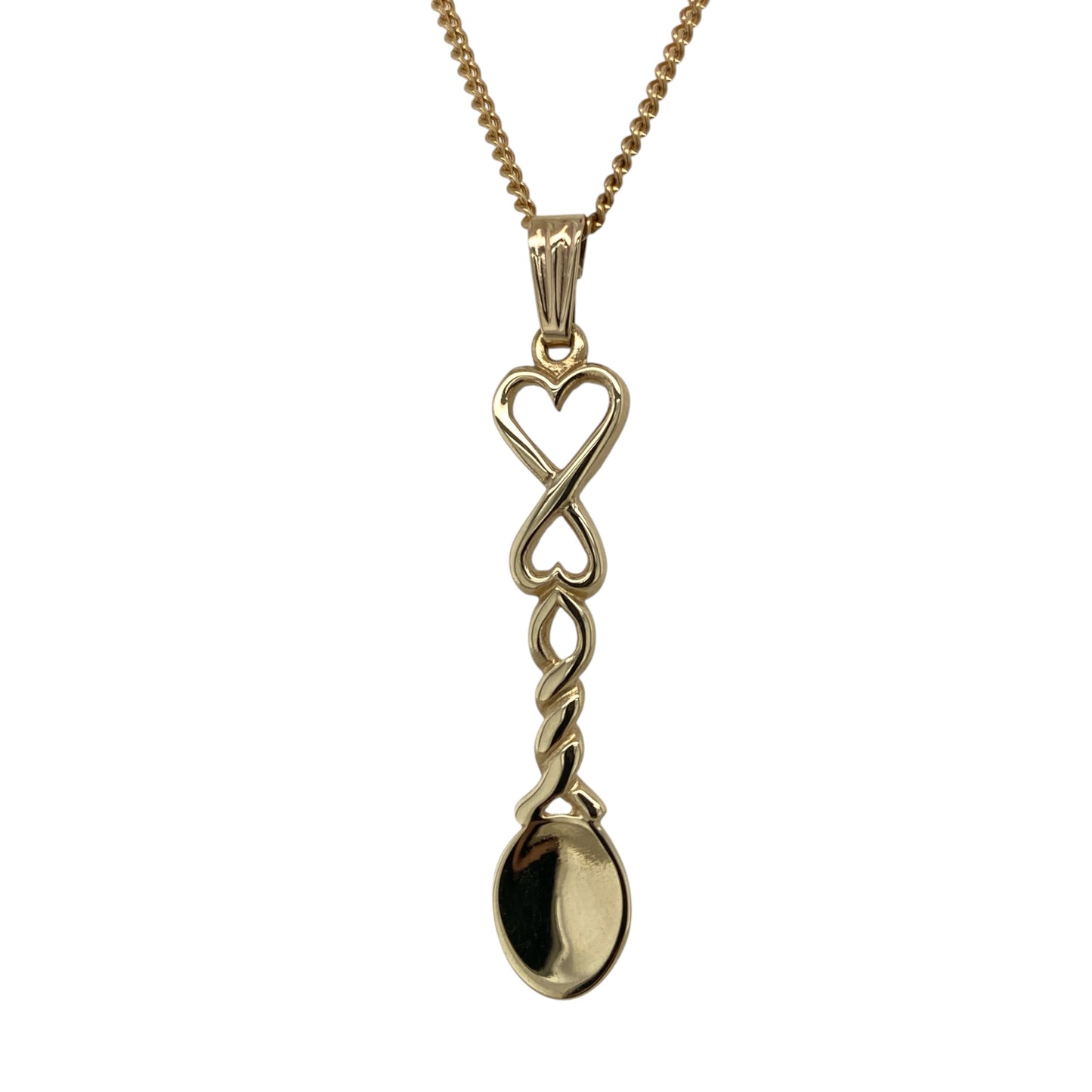 9ct Gold Lovespoon 16" Necklace