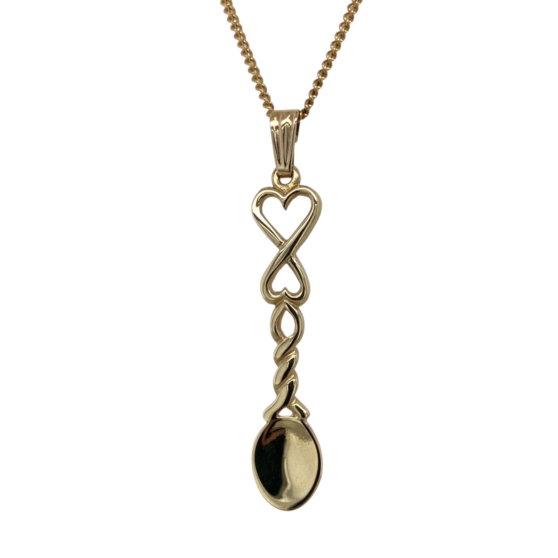 9ct Gold Lovespoon 16" Necklace