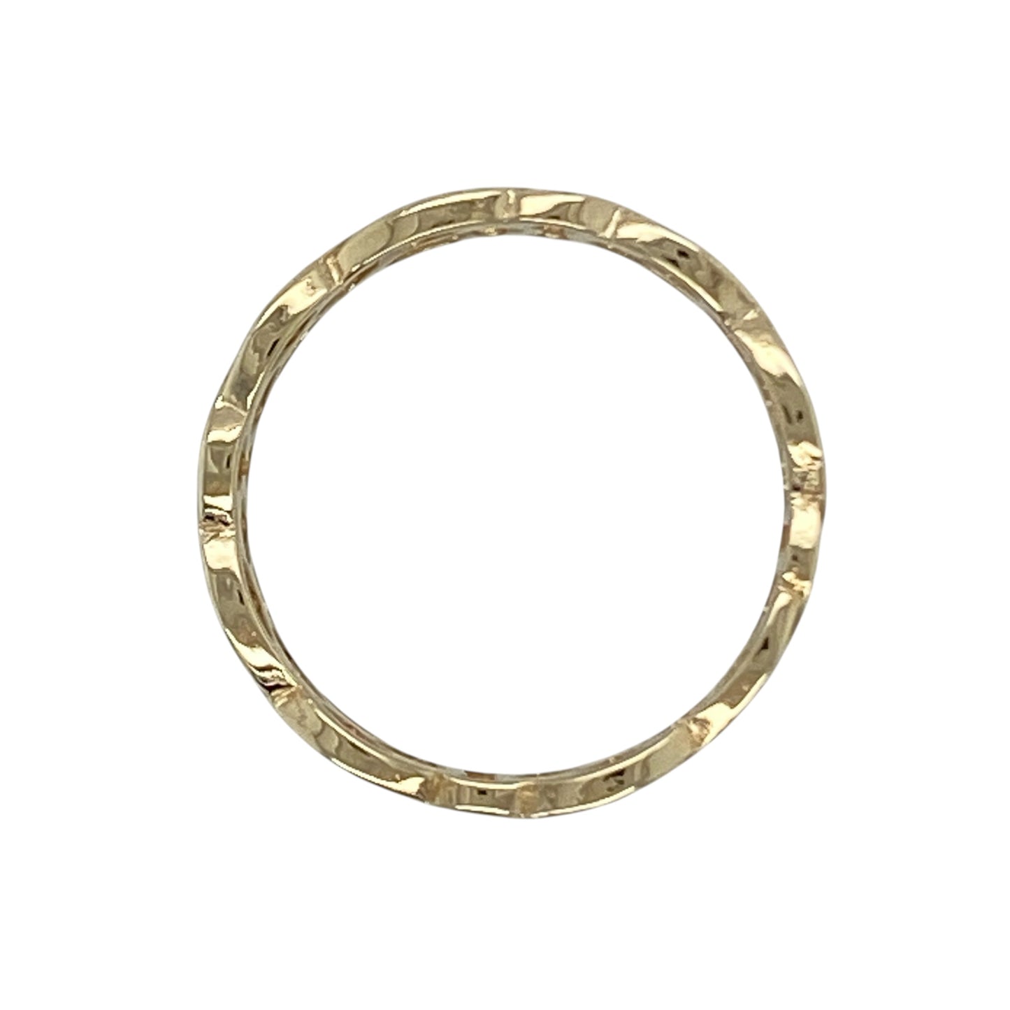 9ct Gold Open Celtic Knot Band Ring
