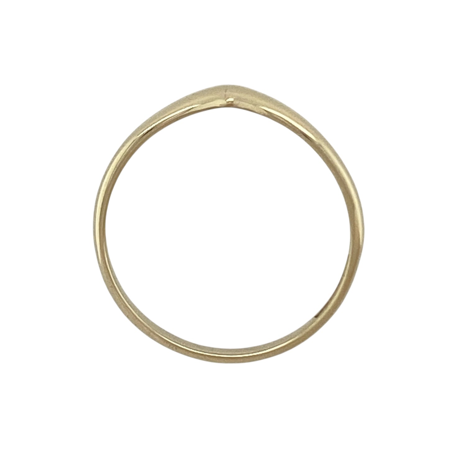 9ct Gold Wishbone Ring