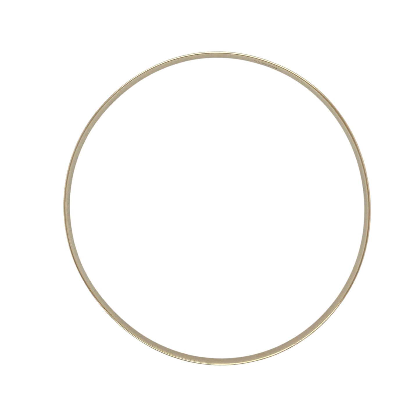 9ct Solid Gold Patterned Bangle