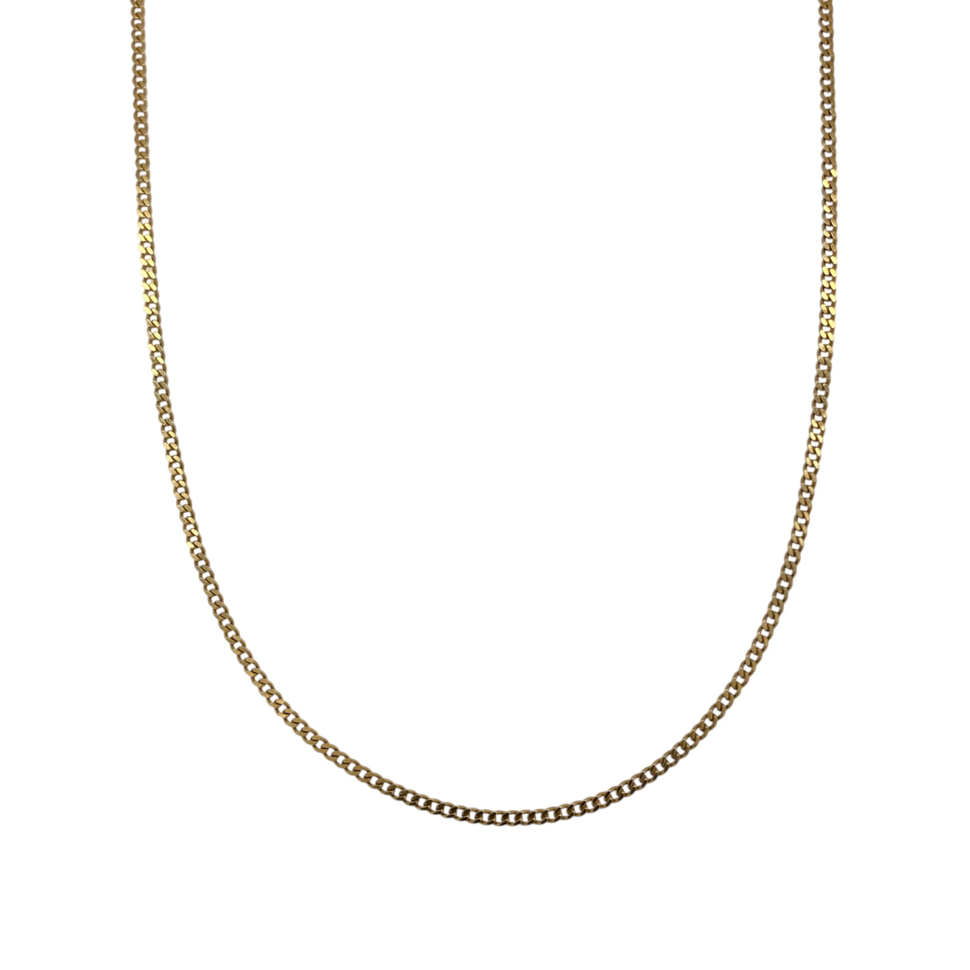 9ct Gold 22" Curb Chain