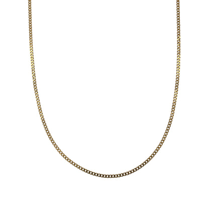 9ct Gold 22" Curb Chain