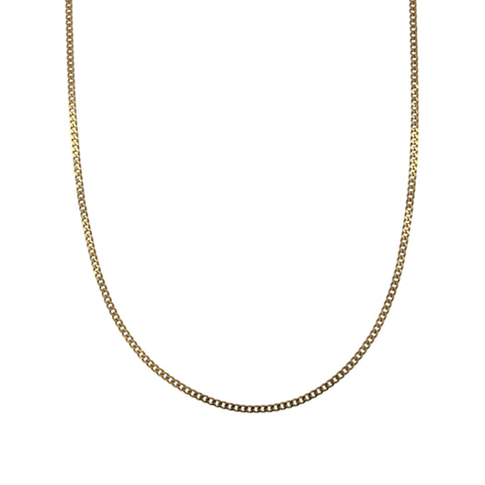 9ct Gold 22" Curb Chain