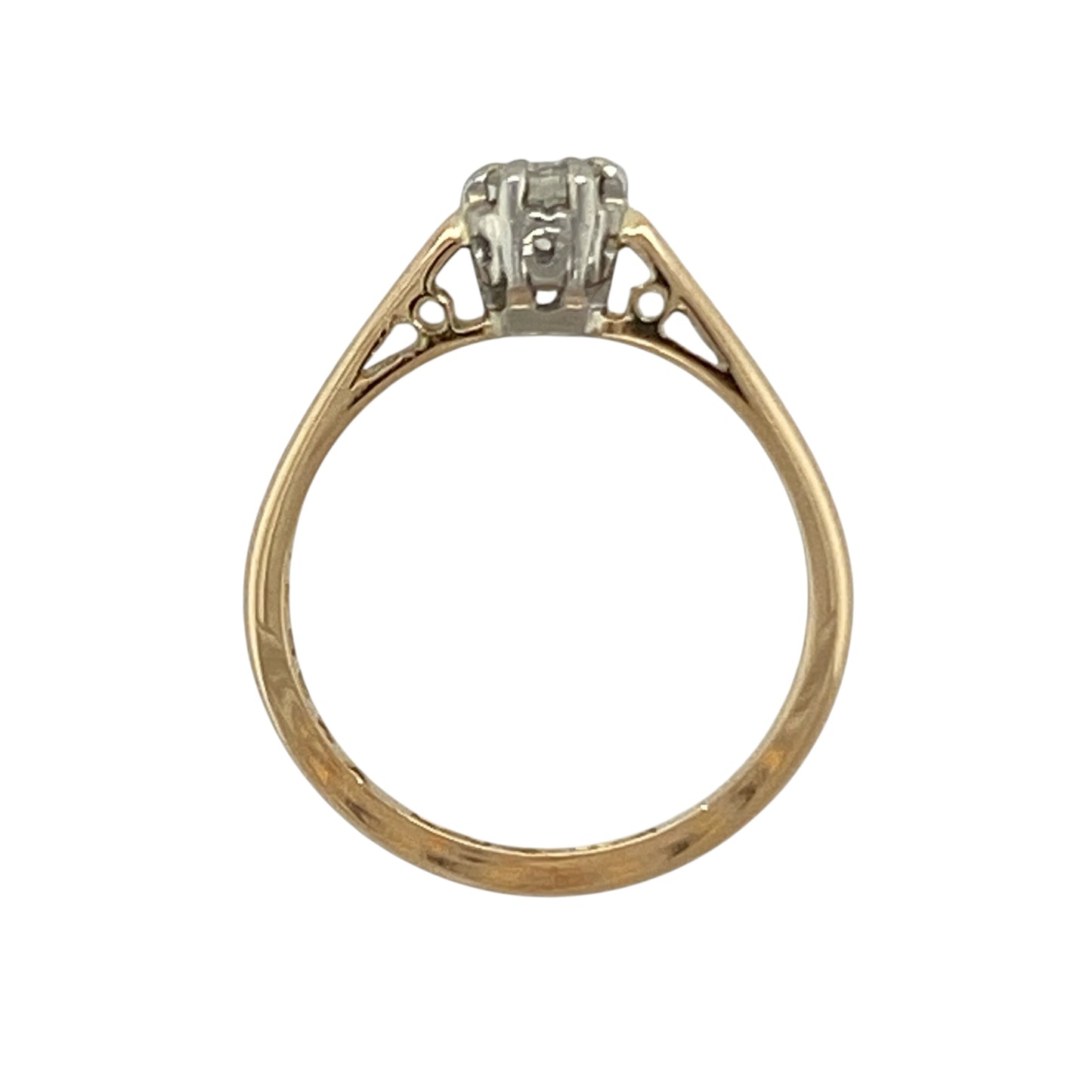 18ct Gold & Diamond Solitaire Ring
