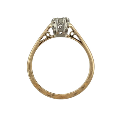 18ct Gold & Diamond Solitaire Ring