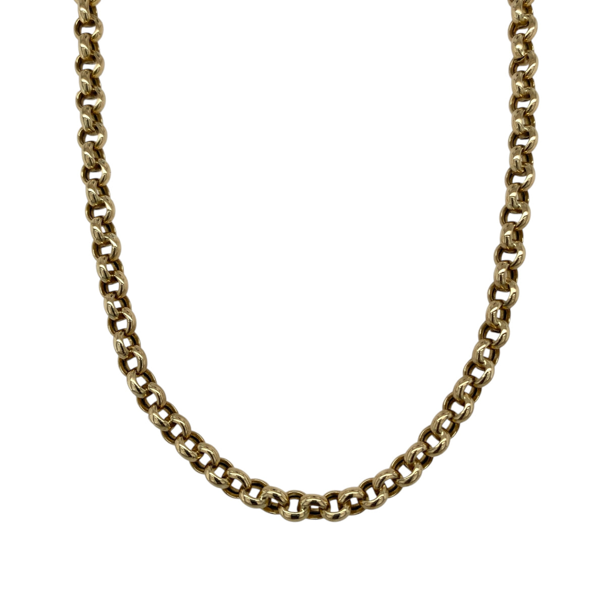 9ct Gold 22" Belcher Chain