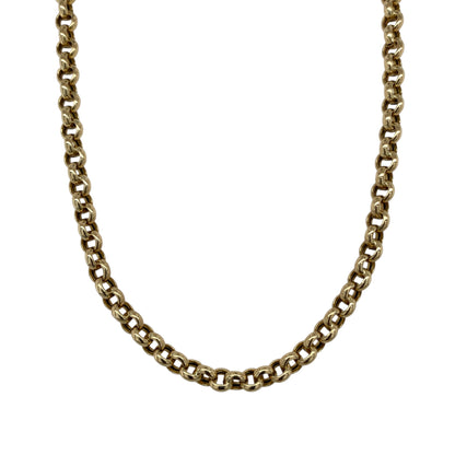 9ct Gold 22" Belcher Chain
