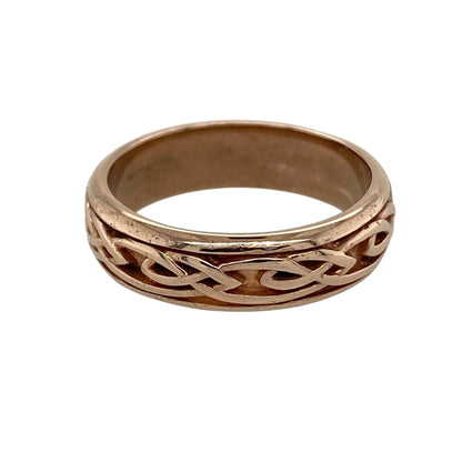9ct Gold Clogau Annwyl Celtic Knot Band Ring