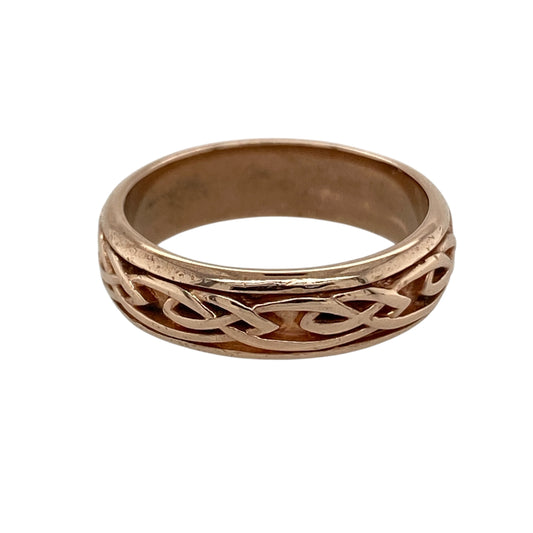9ct Gold Clogau Annwyl Celtic Knot Band Ring