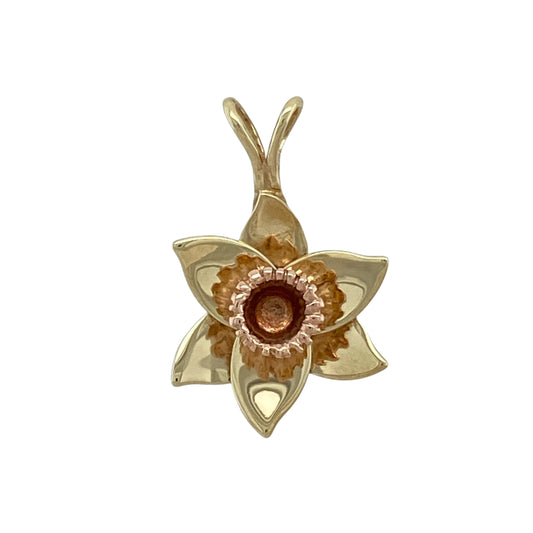 9ct Gold Clogau Daffodil Pendant