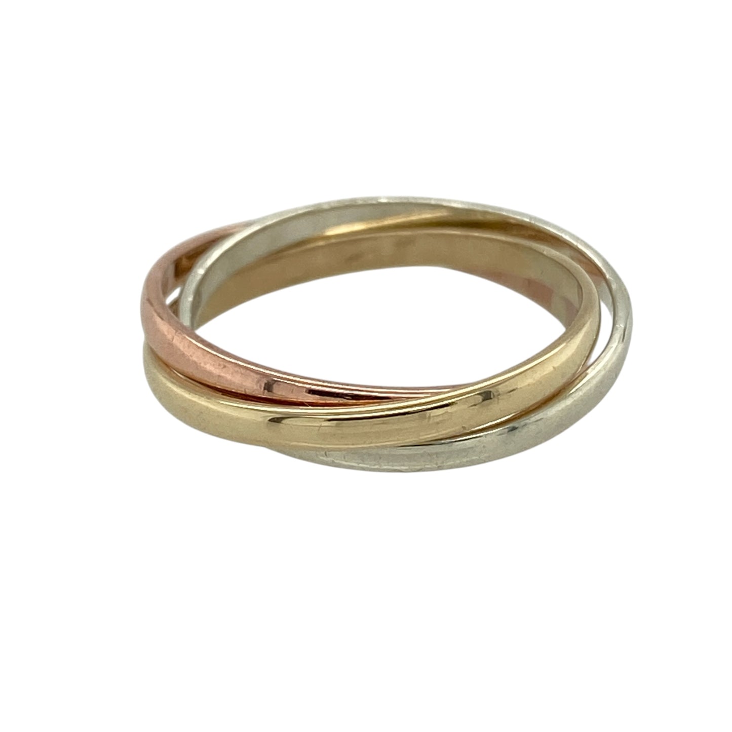 9ct Gold Three Band Ring