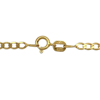 9ct Gold St Christopher 20" Necklace